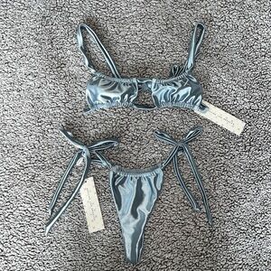 NWT Boutine LA Atlantic Swimsuit in Pale Blue Size Small